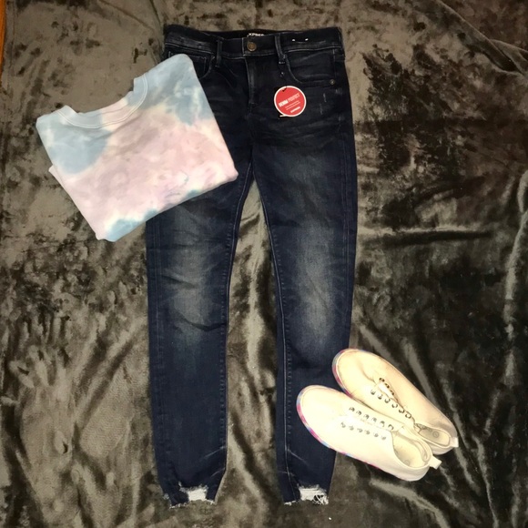 Ankle Jean Legging Express NWT 2 - Picture 2 of 8